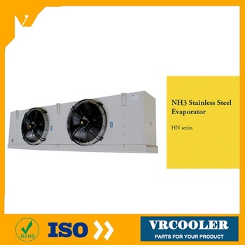 shell and tube evaporator with ce certificate oem factory air cooler evaporator
