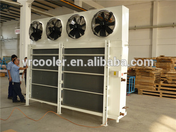 VRcooler R507A stainless steel fin freezing room air cooler without water