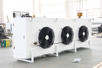 Low temperature spiral freezers heat exchanger