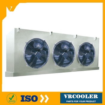 air cooler for food process store evaporator with 4 piece fan motor