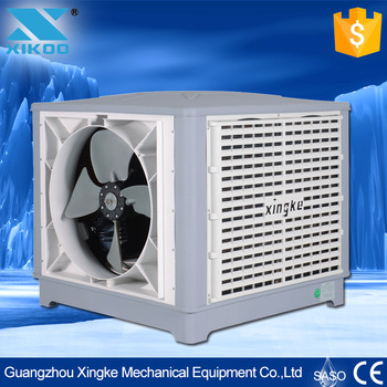 25000 air flow motor roof mounted evaporative air cooler with water for roofs
