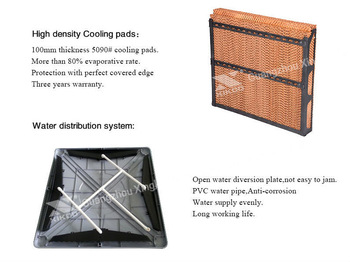 hot sale 100 copper wire iron motor industrial evaporative air cooler