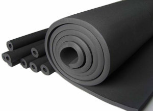 NBR/PVC Air Conditioner Rubber Insulation Tube for HVAC