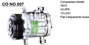 New Model of Auto Air Conditioning Compressor (7B10)