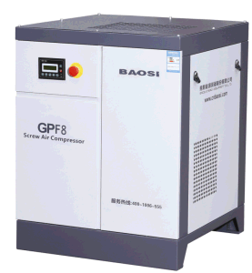 Belt Driven Screw Air Compressor (5.5kW 0.5m3/min 8Bar)