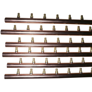 Copper Manifold for Underfloor Heating