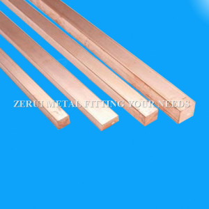 C11000 Square Copper Rod for Connector and Gasket