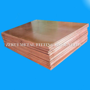 C11000 Thin Copper Sheet with Polished Surface