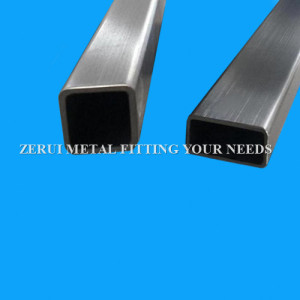 304 Welded Stainless Steel Rectangular Tubing in Polished Surface