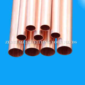 Straight Copper Pipe Tube for Medical Gas