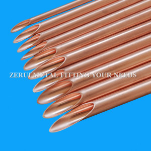 High Quality Rigid Copper Water Pipe with 99.96% Copper