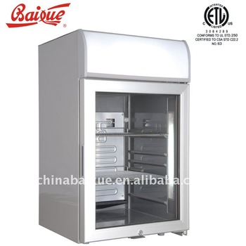 Counter top 84L Beverage Cooler Display beverage refrigeration equipment