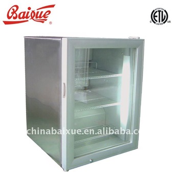 Upright ETL beverage cooler BR50 With Display Showcase