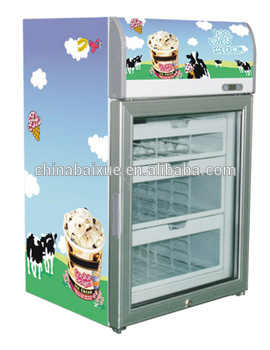hot sale retail <font color='red'>countertop</font> <font color='red'>mini</font> <font color='red'>ice</font> <font color='red'>cream</font> <font color='red'>display</font> <font color='red'>freezer</font>