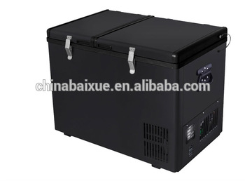 AC DC RV freezer car freezer cabinet BD C 80 ACDC Dual Zone
