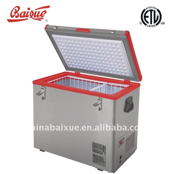 Single zone car freezer rv freezer BD C 80 ACDC