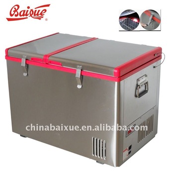 RV freezer car freezer BD C 60ACDC dual zone