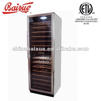 BAIXUE 280L HOT SALE High quality wine celler refrigeration WR116 CE ETL RoHS certificated