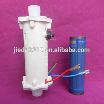 2 2KW Inlet Outlet Port 20 95mm End Fixing Thick Film PTC Electric Heater Element with thermostat for Water Heaters