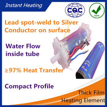 High Utilization Instant 1200w Thick Film Bathtub Water Heater Element