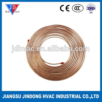 R410A Refrigeration 3 4 Pancake Copper Tube for air conditioner and refrigeration