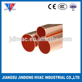 Air Conditioner Thick Walled 2 5mm Straight Copper Tube