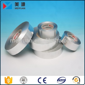 T F5004WL Solvent based acrylic adhesive self wound aluminum foil tape