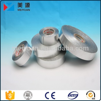 T F5004WL Solvent based acrylic adhesive self wound aluminum foil tape
