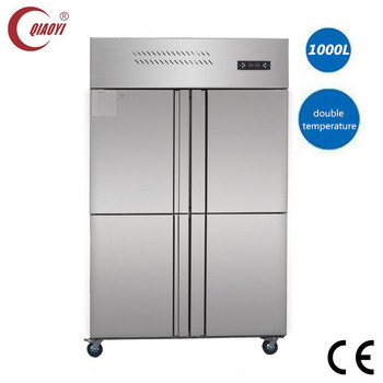 4 door kitchen double temperature Refrigerator