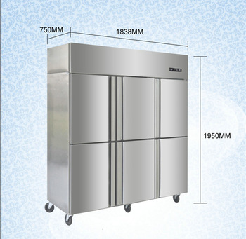 large capacity vertical restaurant freezer