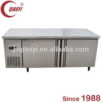 refrigeration kitchen worktable inox fridge