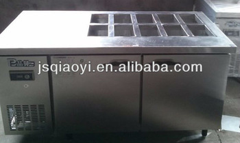stainless steel restaurant workbench fridge