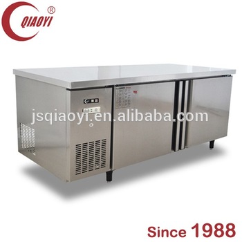Hotel restaurant undercounter worktable deep freezer