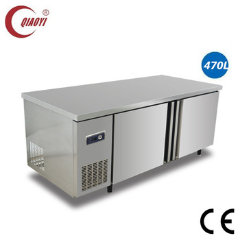 C2 stainless steel copper tube table work counter top kitchen refrigerator fridge 470L