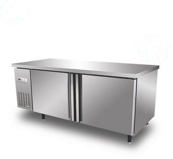 C1 direct cooling restaurant kitchen sandwich prep table refrigerator freezer 360L