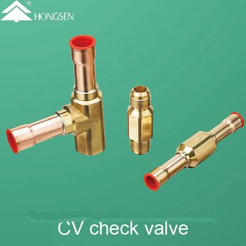 Model CV check valve for air conditioner