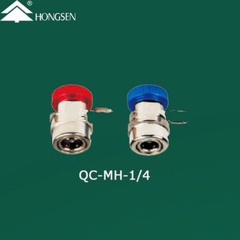 R134a charging valve quick coupler can tap valve