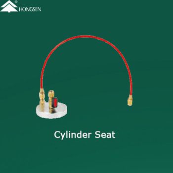 refrigerant fitting cylinder seat
