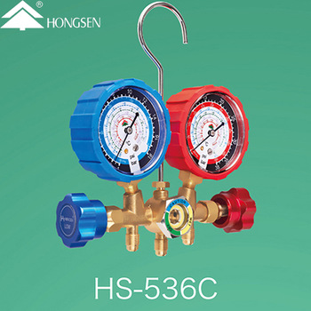 Brass Testing Manifold gauge set for air conditioner HS 536C