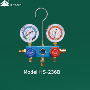 Prevalent Streamline desigh Manifold gauge set for air conditioner HS 236B