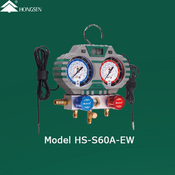 Model HS S60A EW Manifold Gauge Aluminum Valve Body
