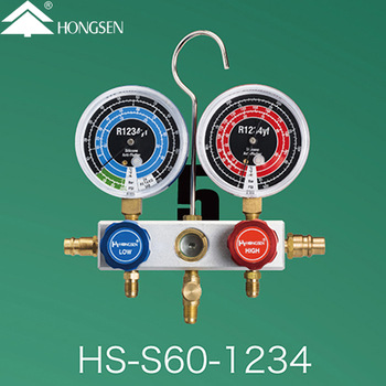 Auto AC manifold Guage Set R1234yf manifold gauge HS S60 1234