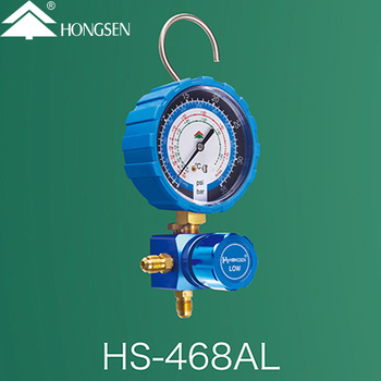 Aluminum alloy Valve Body Refrigeration One way Manifold Gauge Meter Set HS 468AL
