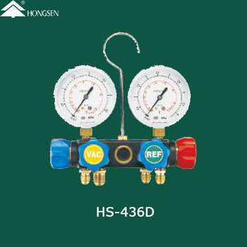 Auto Manifolds gauges set HS 436D R410A