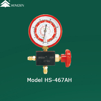 Auto manometer One way Aluminum Valve Body single manifold HS 467AH