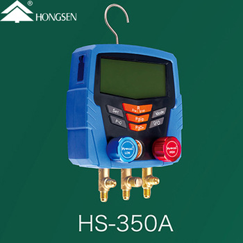 Digital Manifold Gauge Model HS 350A With Thermal Clip Fit 61 Kinds Of Refrigerants