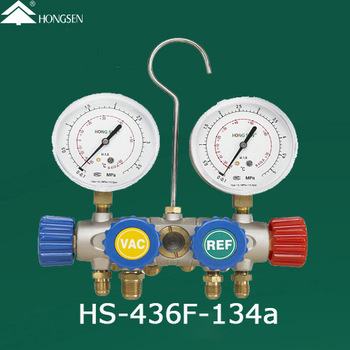 1045 Aluminum Alloy HS 436F 134a Manifold Gauge