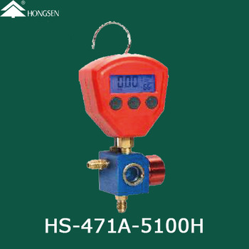 HS 471A 5100H Single Digital Manifold Gauge High Pressure