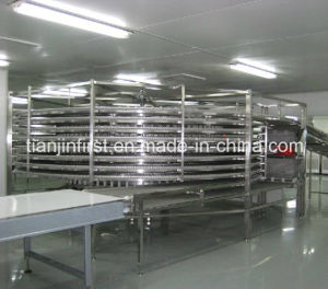 Spiral Transport Conveyor for Cooling