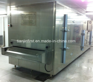 Tunnel Air Blast Freezer for Fish Meat Vegetable